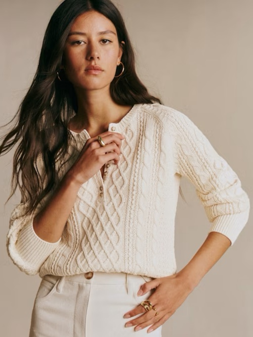 ✨ SEZANE Bree Cotton Sweater